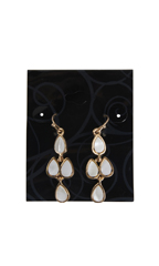 Black Swirl Earring Cards