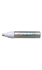 Metallic Silver Oil Based Paint Marker with 3/8 inch tip