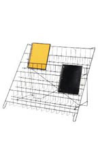 6-Tier Black Wire Countertop Rack