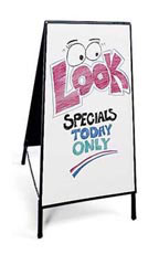 Dry Erase Board A-Frame Sidewalk Sign