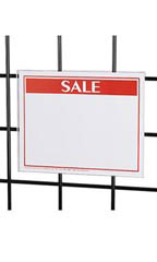 7 x 5 ½ inch Flush Mount Acrylic Sign Holder