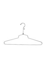 16 inch Chrome Metal Dress Hangers