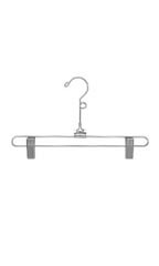 12 inch Chrome Metal Skirt and Pants Hanger