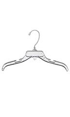 Break-Resistant 12 inch Plastic Children's Dress Hangers