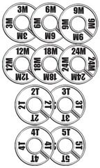 Round Size Divider for Hangrail - Infant/Toddler Variety Pack