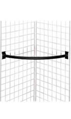 Quarter Circle Black Hangrail for Wire Grid