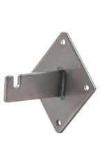 Boutique Raw Steel Grid Wall Bracket