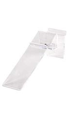 Clear Acrylic Heel-Hold Swivel Shoe Display for Slatwall or Slatgrid