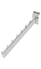 Chrome 7-Cube Dimensional Waterfall for Slatwall