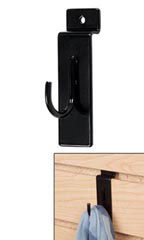 Black Display Hook for Slatwall