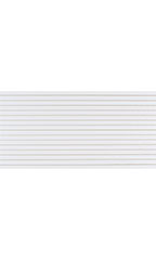 4 x 8 foot Horizontal White Slatwall Panel