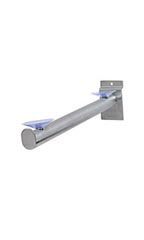 12 inch Round Tube Shelf Bracket for Slatwall