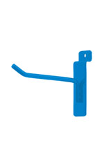 Made to Order 4" Slatwall Peg Hook - Blue