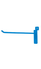 Made to Order 8" Slatwall Peg Hook - Blue