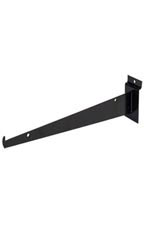 14 inch Black Shelf Bracket for Slatwall