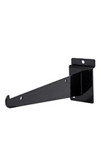 8 inch Black Shelf Bracket for Slatwall