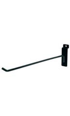 12 inch Black Peg Hook for Slatwall