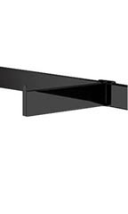 12 inch Black Dimensional Straight Faceout for Dimensional Hangrail