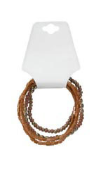 White Self-Adhesive Jewelry Foldovers
