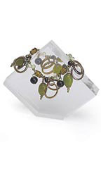 Large Clear Acrylic Bracelet Holder