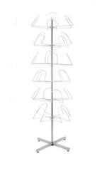 6-Tier Rotating Standing Hat Rack