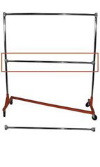 Extra Hang Rail Bar for Heavy Duty Z Truck Rack