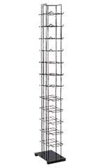 Black Floor Standing Cap Rack