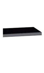 Black Slatwall Gondola Shelf