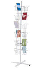 48-Pocket Rotating Greeting Card Rack