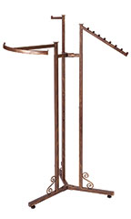 Boutique Cobblestone 3-Way Clothing Rack