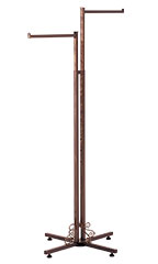 Boutique Cobblestone 2-Way Clothing Rack with Straight Arms