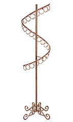 Boutique Cobblestone Spiral Scarf Rack