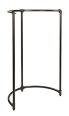 Boutique Pipe Half Round Clothing Rack