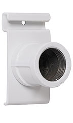 Boutique White Pipe Grid Bracket