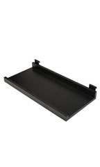 Black Melamine Shelf Kit for Wire Grid