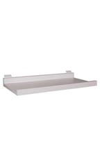 White Melamine Shelf Kit for Slatwall