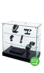 36 inch Infinity Extra Vision Display Case Ready to Assemble