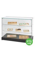 48 inch Infinity Extra Vision Display Case Ready to Assemble