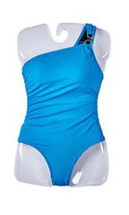 Economy Female Clear Plastic Torso Form