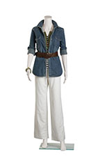 Female Headless White Plastic Mannequin- Straight Arms