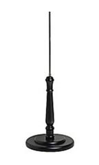 Black Wood Round Dressmaker Form Base