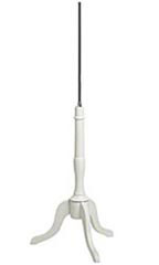 White Wood Tripod Dressmaker Form Base