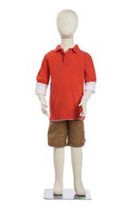 Large Youth Flexible Mannequin