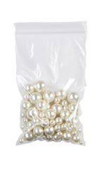 Resealable 3 x 5 inch All Clear Plastic Bags - Case of 500