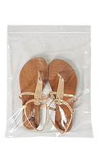 Resealable 12 x 15 inch All Clear Plastic Bags - Case of 100
