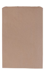 Jumbo - Natural Kraft Paper Merchandise Bags - Case of 500