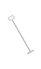 Fine Fabric 2 inch Clear Tagging Fasteners